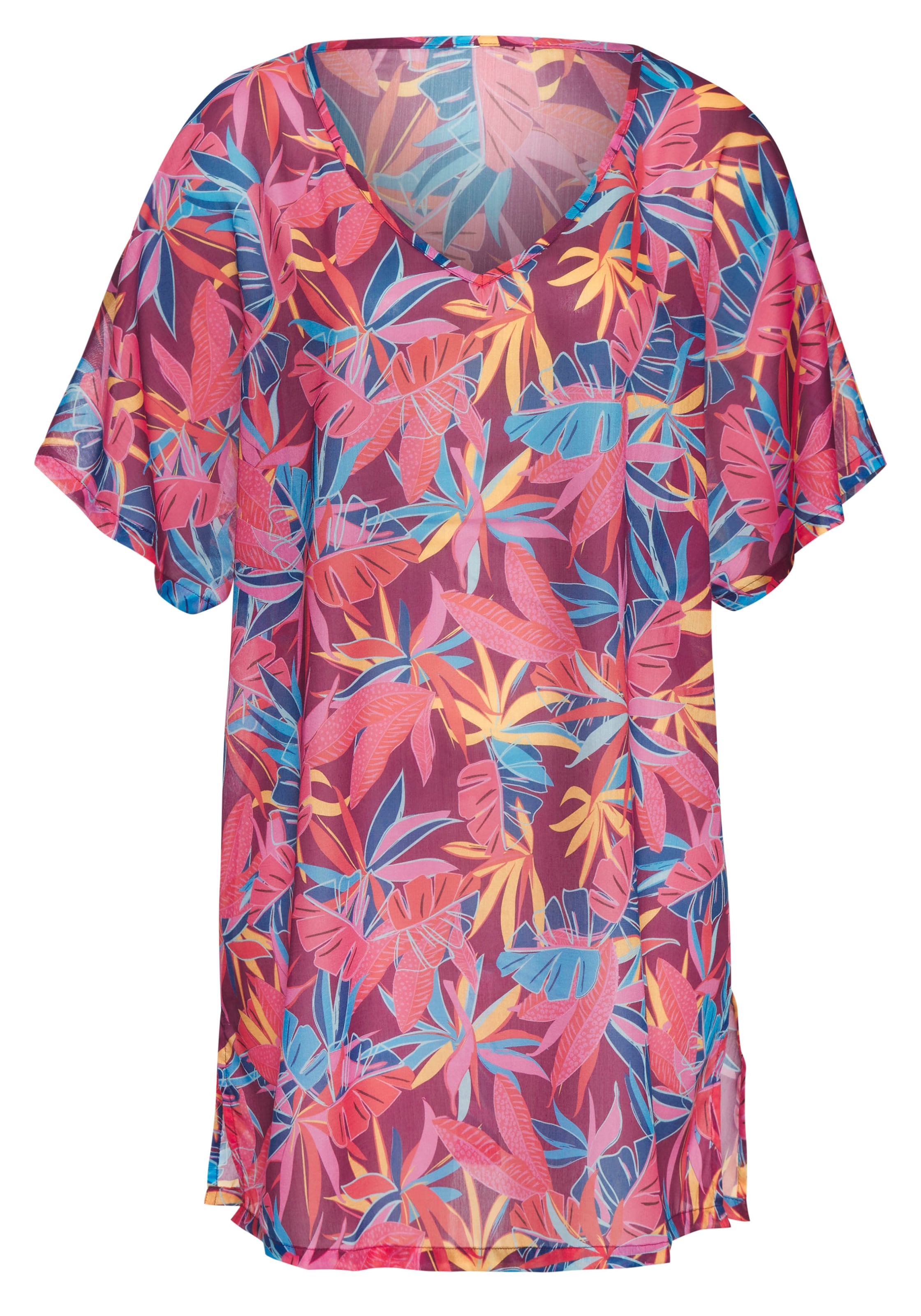 BUFFALO Plážové šaty – fialová: přední strana