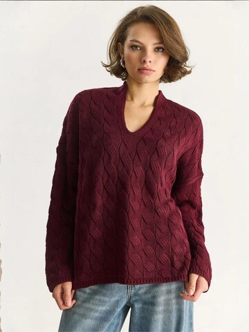 Pullover 'Pullover' di Bianco Lucci in rosso