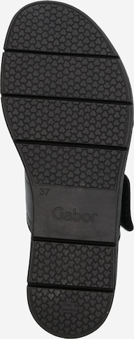 GABOR Pantolette 'Nappa' in Schwarz