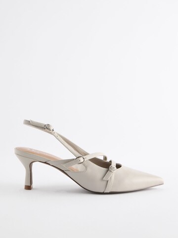 Décolleté sling di Next in beige