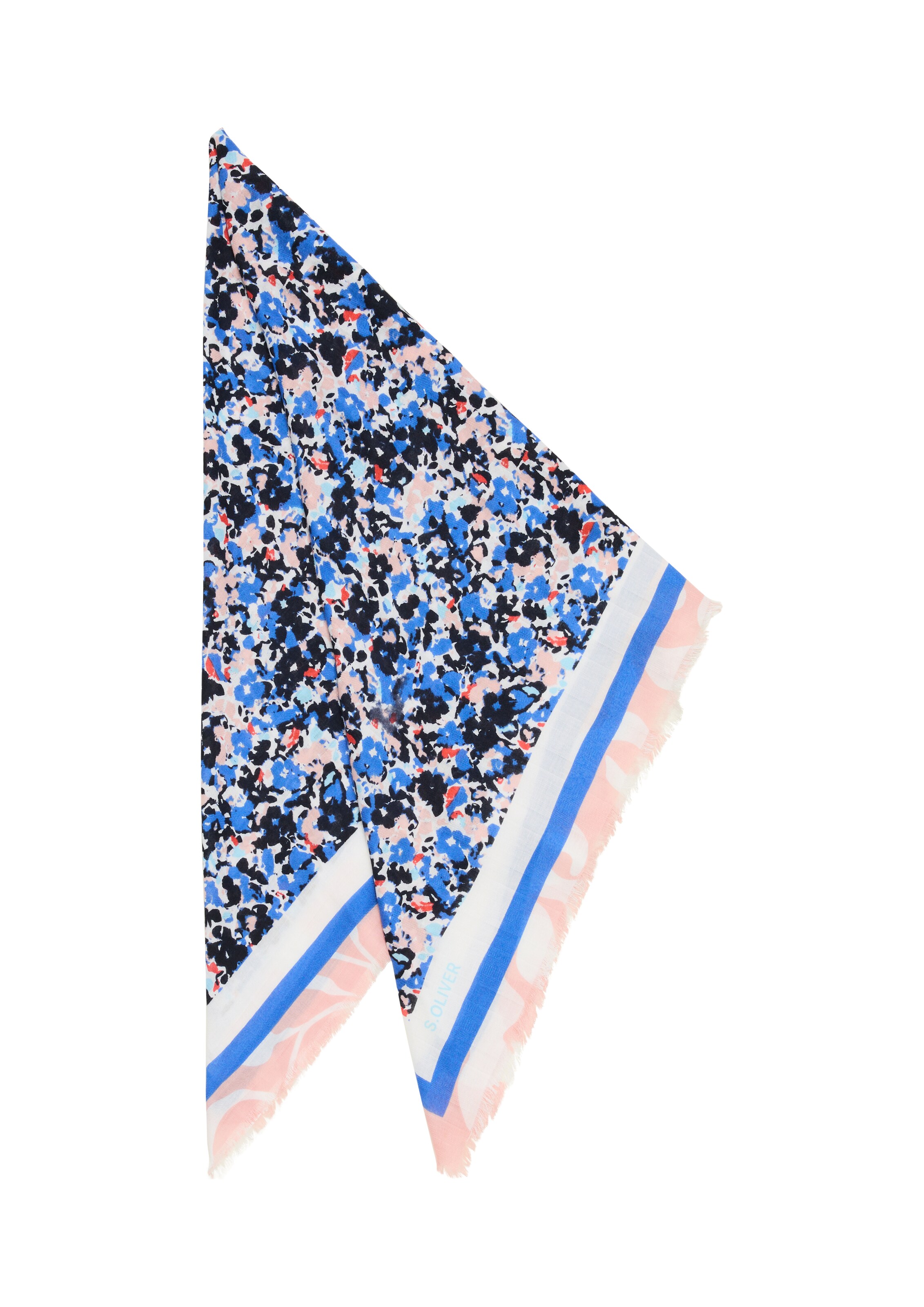 s.Oliver Tuch in Blau: Vorderseite