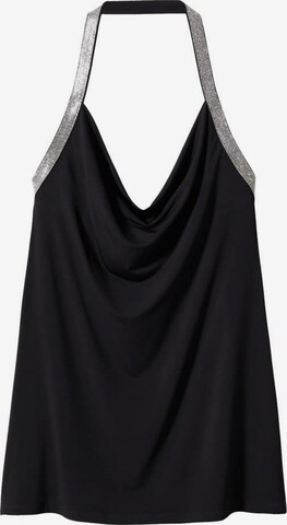 Robe 'Lux' MANGO en noir : devant