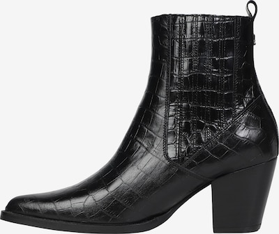 Botine Scalpers pe negru, Vizualizare produs