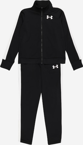 UNDER ARMOUR Trainingspak in Zwart: voorkant