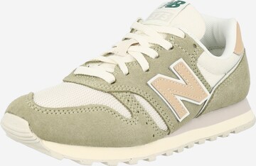 Baskets basses '373' new balance en vert : devant