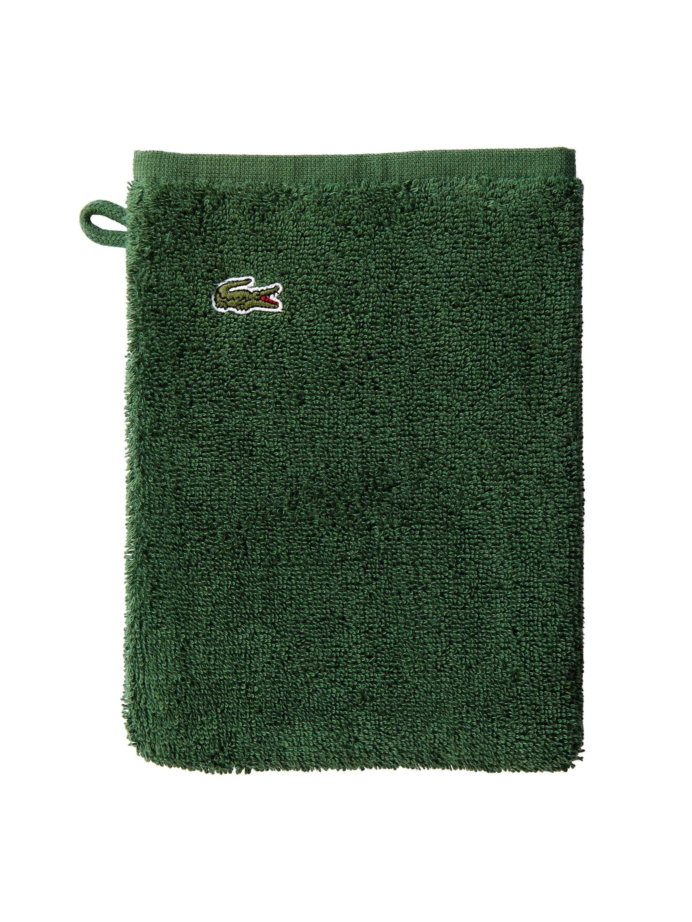 LACOSTE Handtuch 'LLECROCO'‌‌‌‌‌ in Grün
