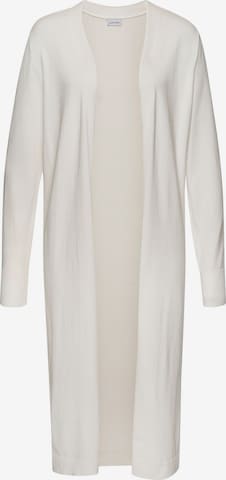 LASCANA Knit cardigan in White: front