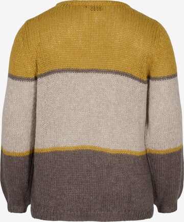 Zizzi Knit Cardigan 'CINDY' in Mixed colors