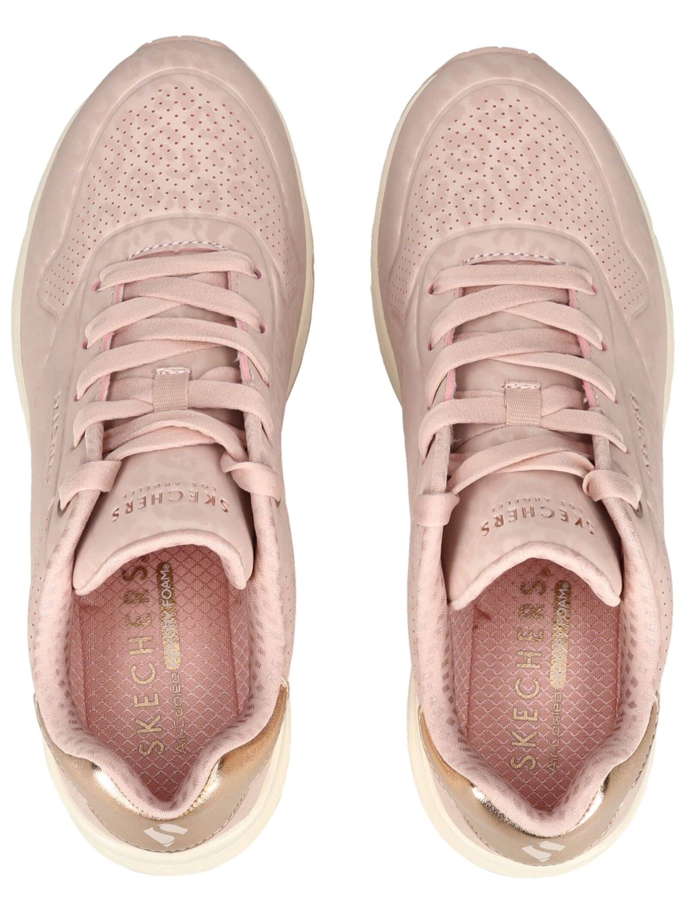 Baskets basses SKECHERS en rose