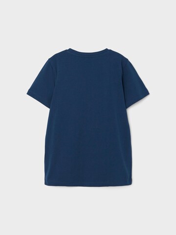 NAME IT T-Shirt 'PACMAN JUSTUS' in Blau