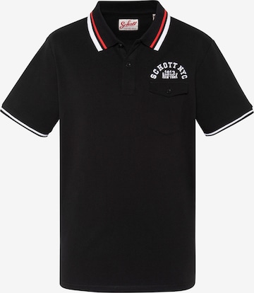 T-Shirt Schott NYC en noir : devant