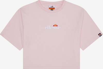 ELLESSE T-Shirt 'Fireball' in rosa / weiß, Produktansicht