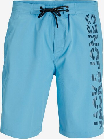 Shorts de bain JACK & JONES en bleu : devant