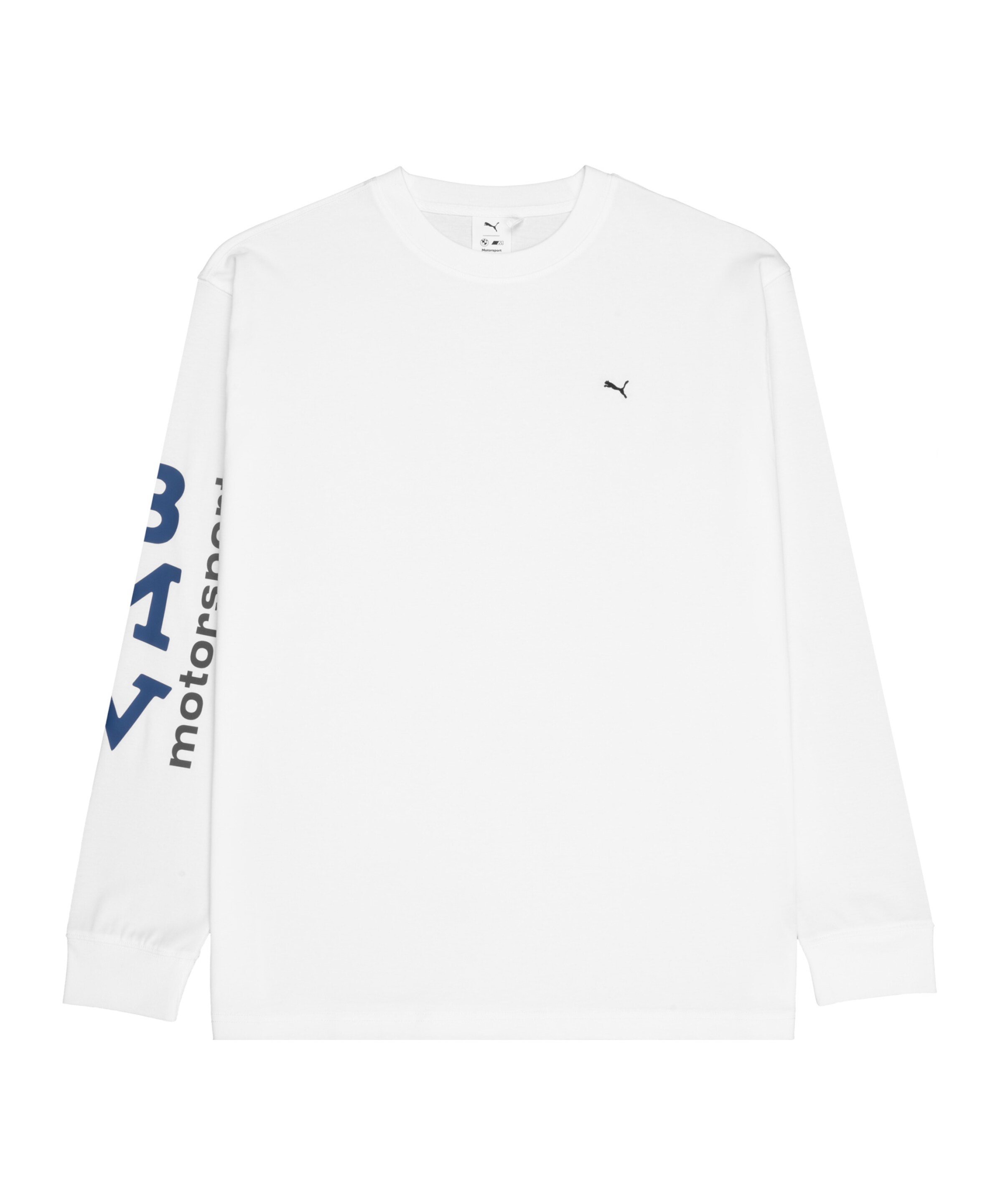 PUMA Sportsweatshirt in Weiß: Vorderseite