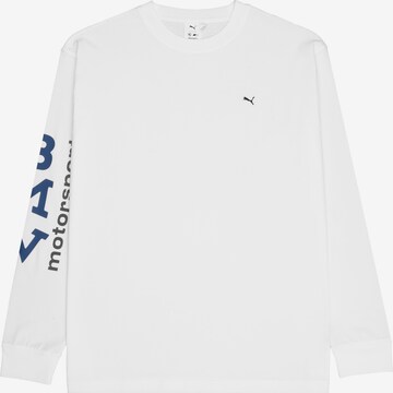 PUMA Athletic Sweatshirt in White: front