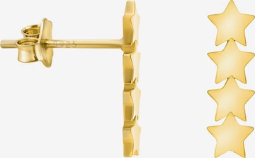 Sofia Milani Ohrringe 'Star' in Gold: Vorderseite