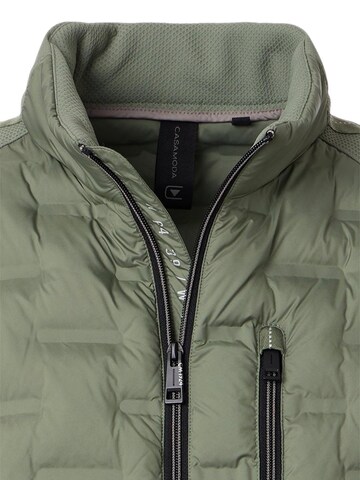 CASAMODA Vest 'Basic' in Green