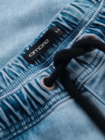 Ombre Regular Broek in Blauw