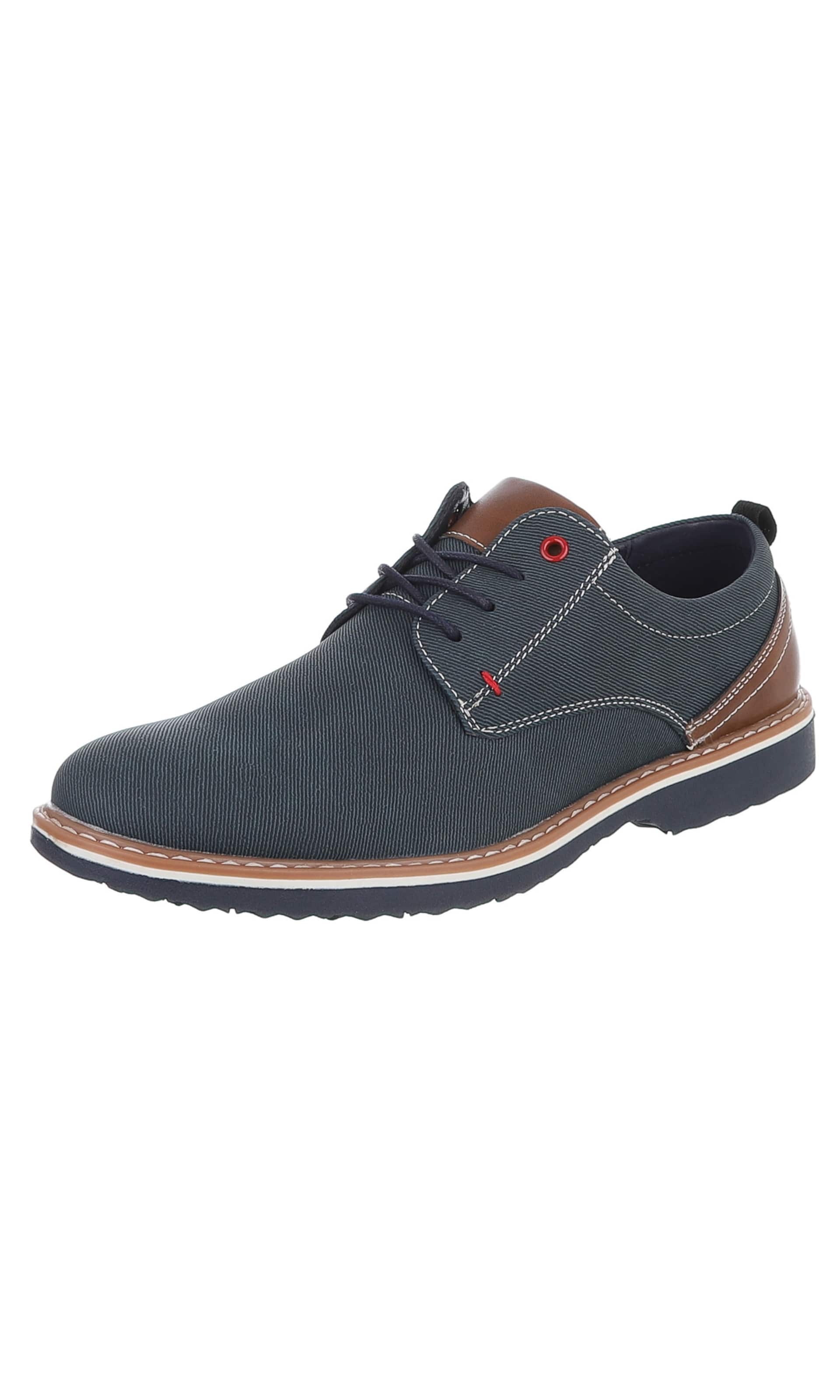 CoolWalk Schnürschuh in Blau: Vorderseite