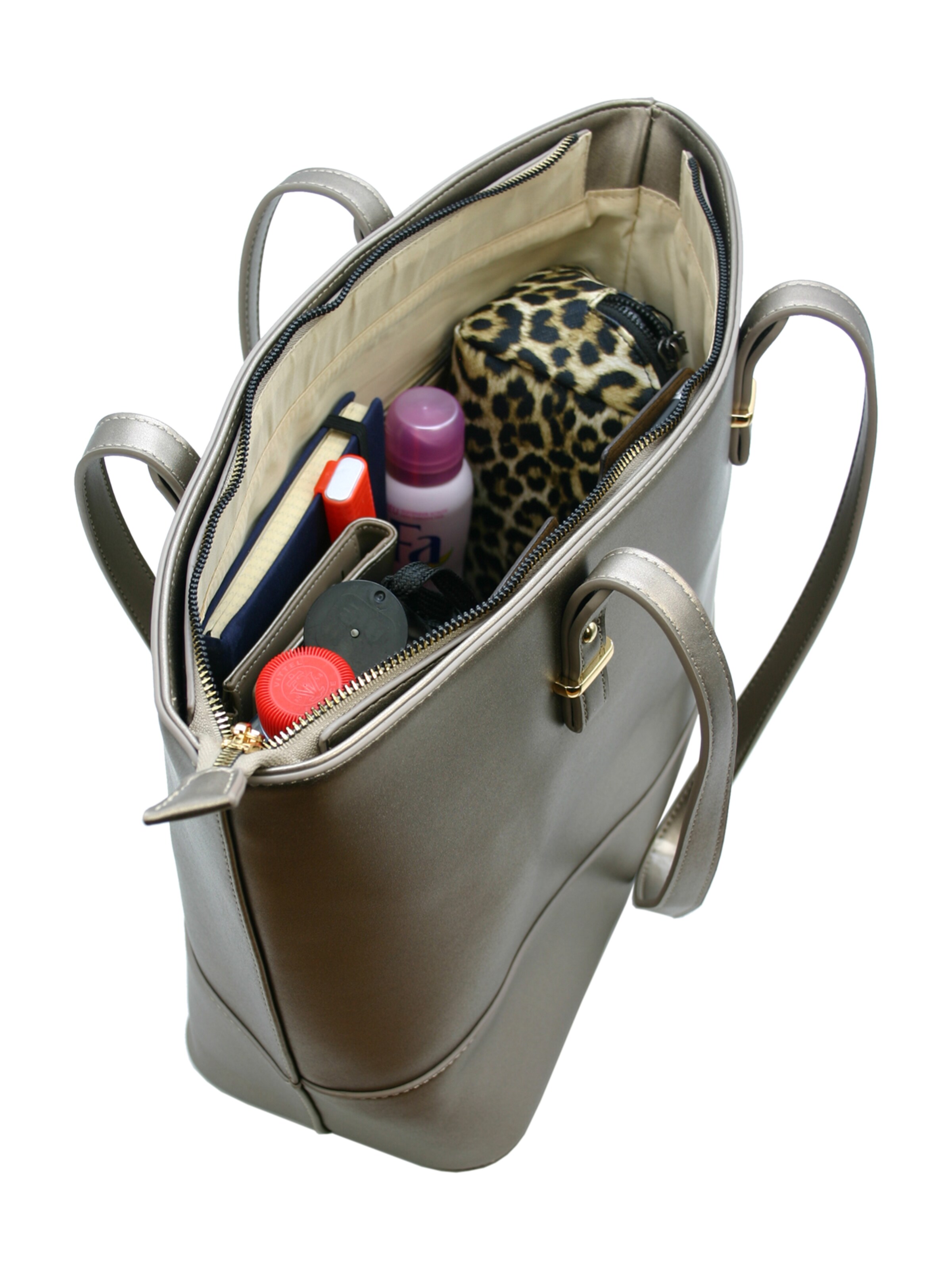 Jennifer Jones Shopper in Gold