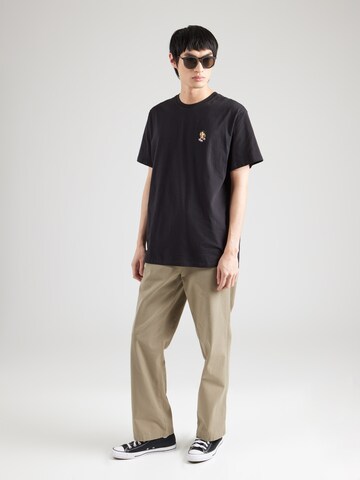 Iriedaily T-Shirt 'Differ Normal' in Schwarz