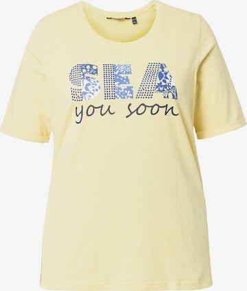 Ulla Popken Shirt in Yellow: front