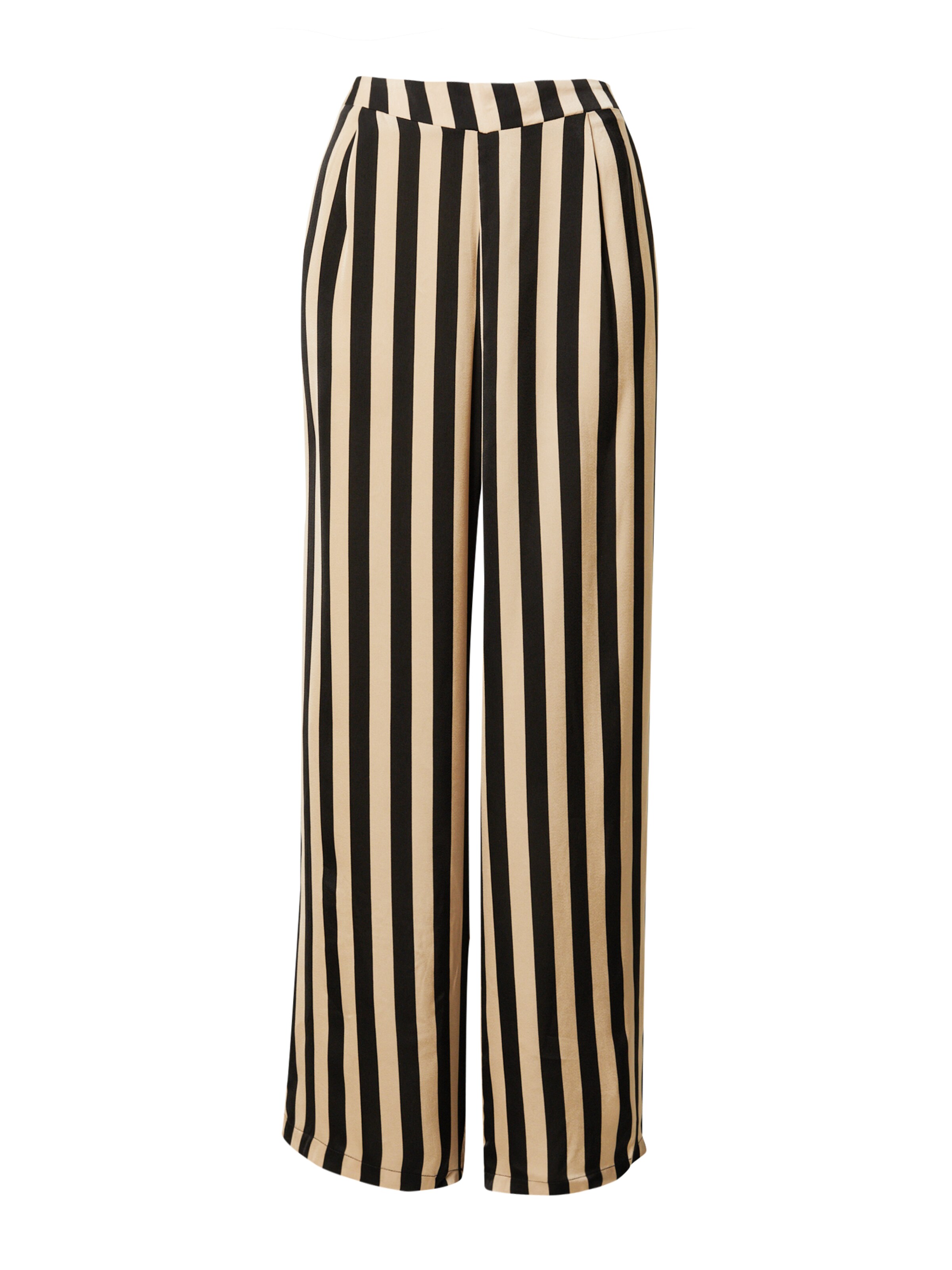 Rut & Circle regular Παντελόνι πλισέ 'JENNA' σε μπεζ: μπροστά