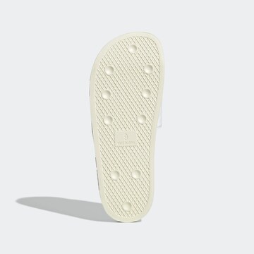 ADIDAS ORIGINALS Muiltjes 'Adilette' in Wit