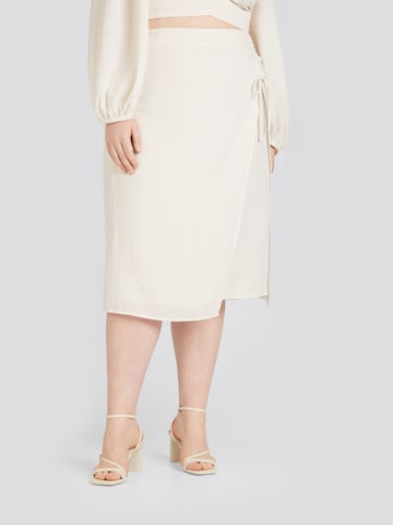 CITA MAASS co-created by ABOUT YOU Skirt 'Kim' in White: front