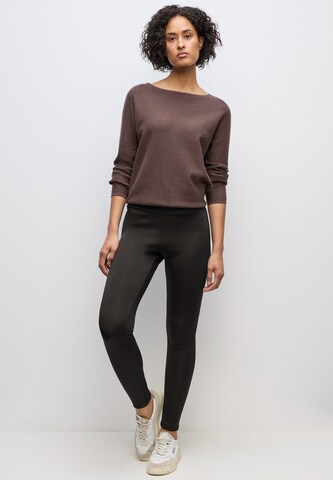 STREET ONE Skinny Leggings in Brown