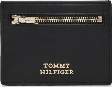 Porte-monnaies 'Credit Card Holder' TOMMY HILFIGER en noir : devant