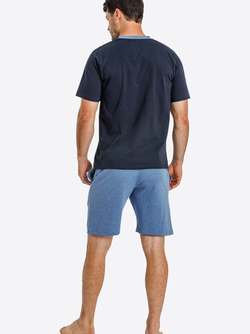 Haasis Bodywear Short Pajamas in Blue