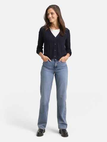 TOM TAILOR Gebreid vest in Blauw