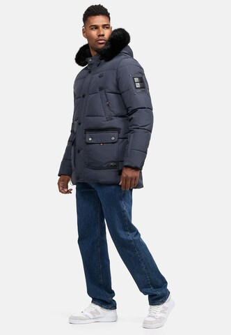 STONE HARBOUR Winter jacket 'Mironoo' in Blue
