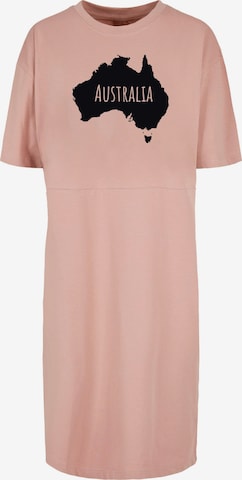Merchcode Kleid 'Australia' in Pink: predná strana