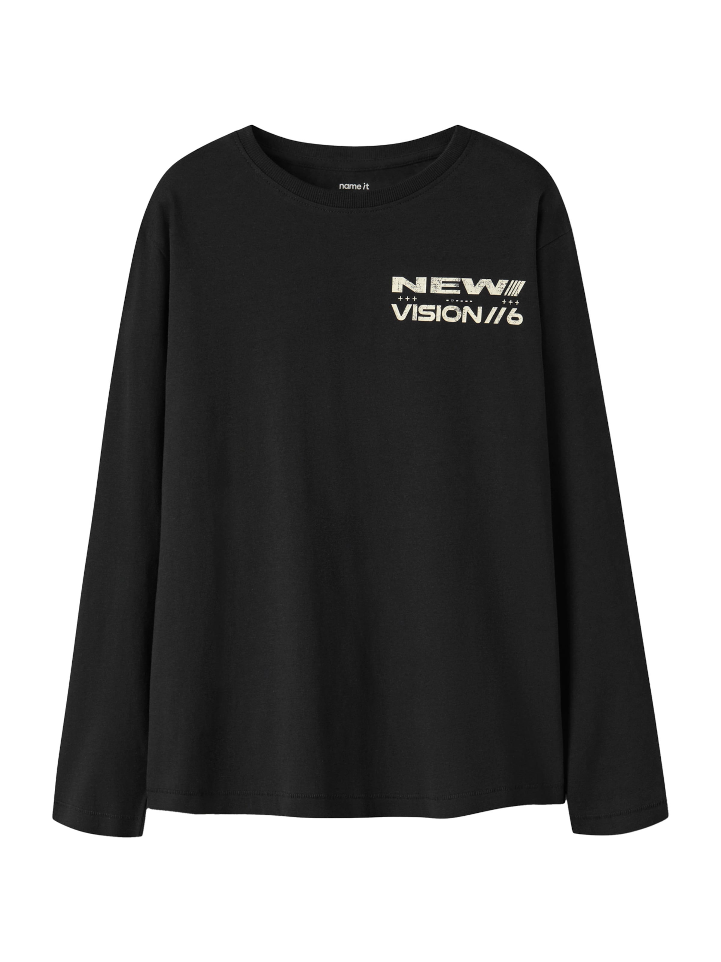 NAME IT - Camiseta 'NKMLOWEN' en negro: frente