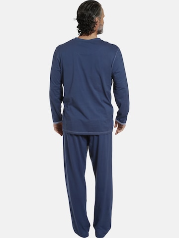 Jan Vanderstorm Pyjama lang 'Tero' in Blauw