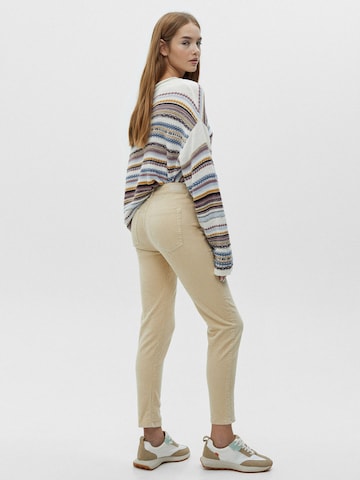 Pull&Bear Slim fit Pants in Beige