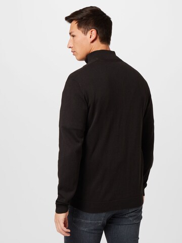 !Solid Knit Cardigan 'Denley' in Black