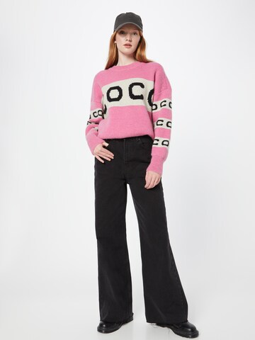 co'couture Pullover 'Leona' in Pink