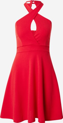 WAL G. - Vestido de gala 'OFRI' en rojo: frente