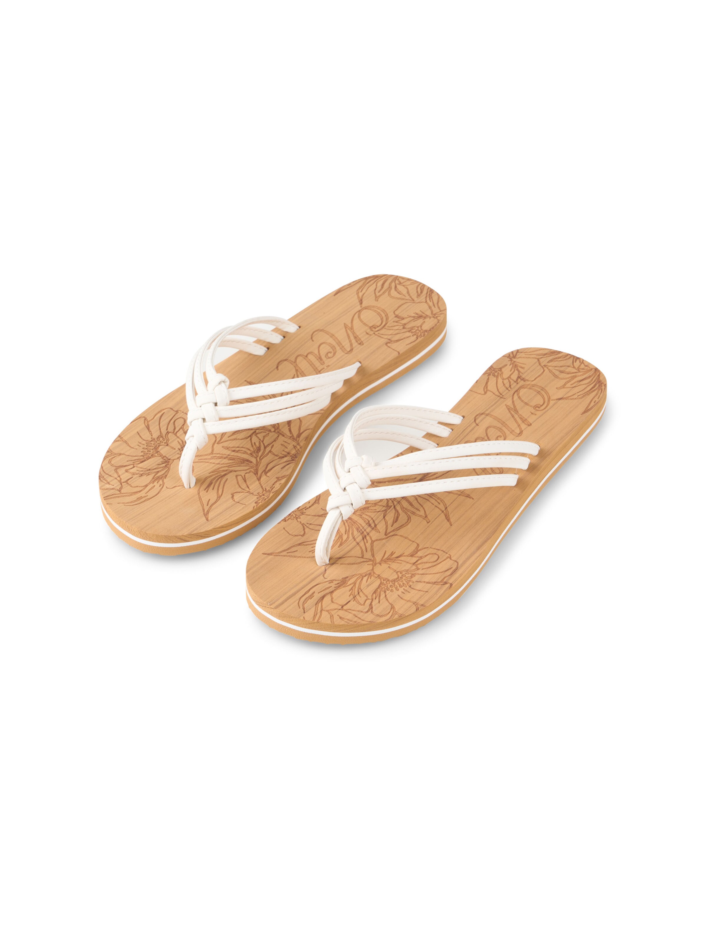 O'NEILL Босоножки через палец 'Ditsy' в Белый