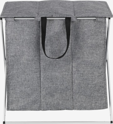 Wenko Laundry Basket 'Trio Top' in Grey: front