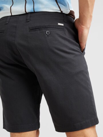 Bruun & Stengade Regular Chino trousers 'Gerhard' in Black