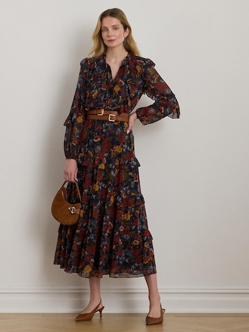 Abito camicia 'DOBREY' di Lauren Ralph Lauren in blu: frontale