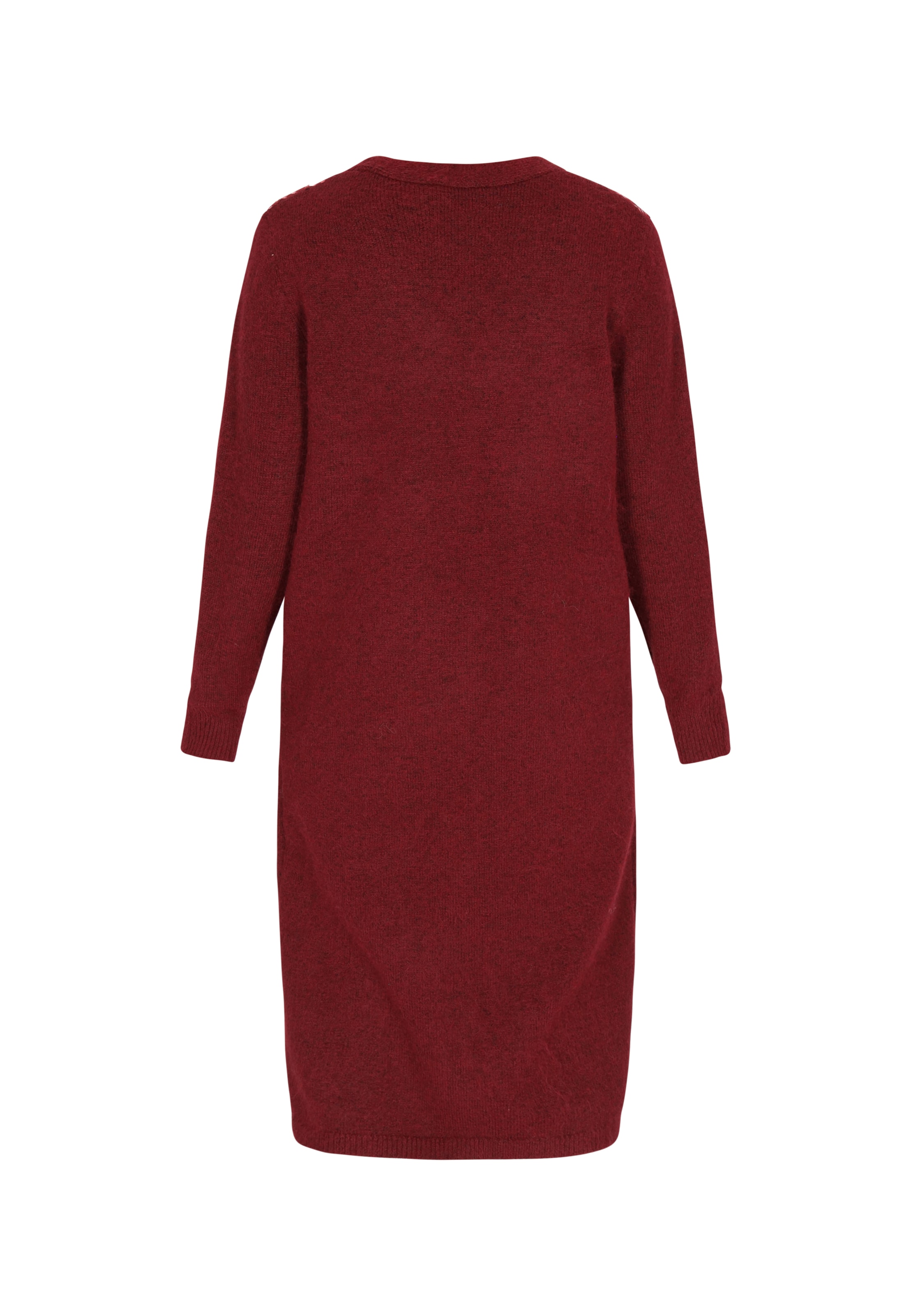 Usha Knit Cardigan in Red