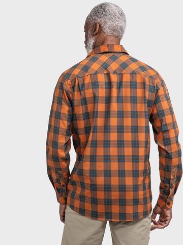 Schöffel Regular fit Functioneel overhemd 'Sobra' in Blauw