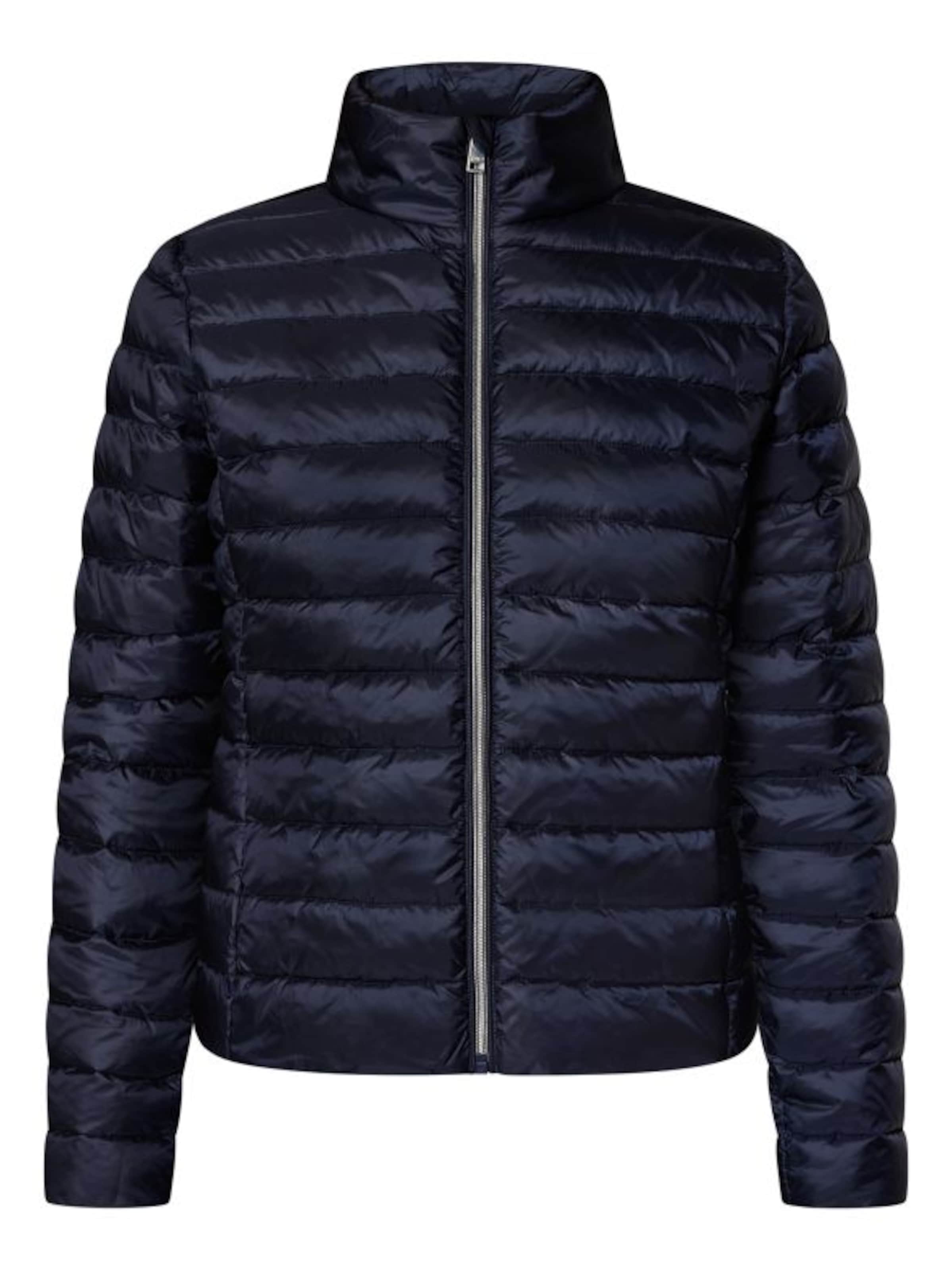 Giacca di mezza stagione di zero in blu: frontale