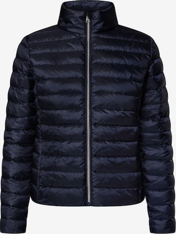 Giacca di mezza stagione di zero in blu: frontale