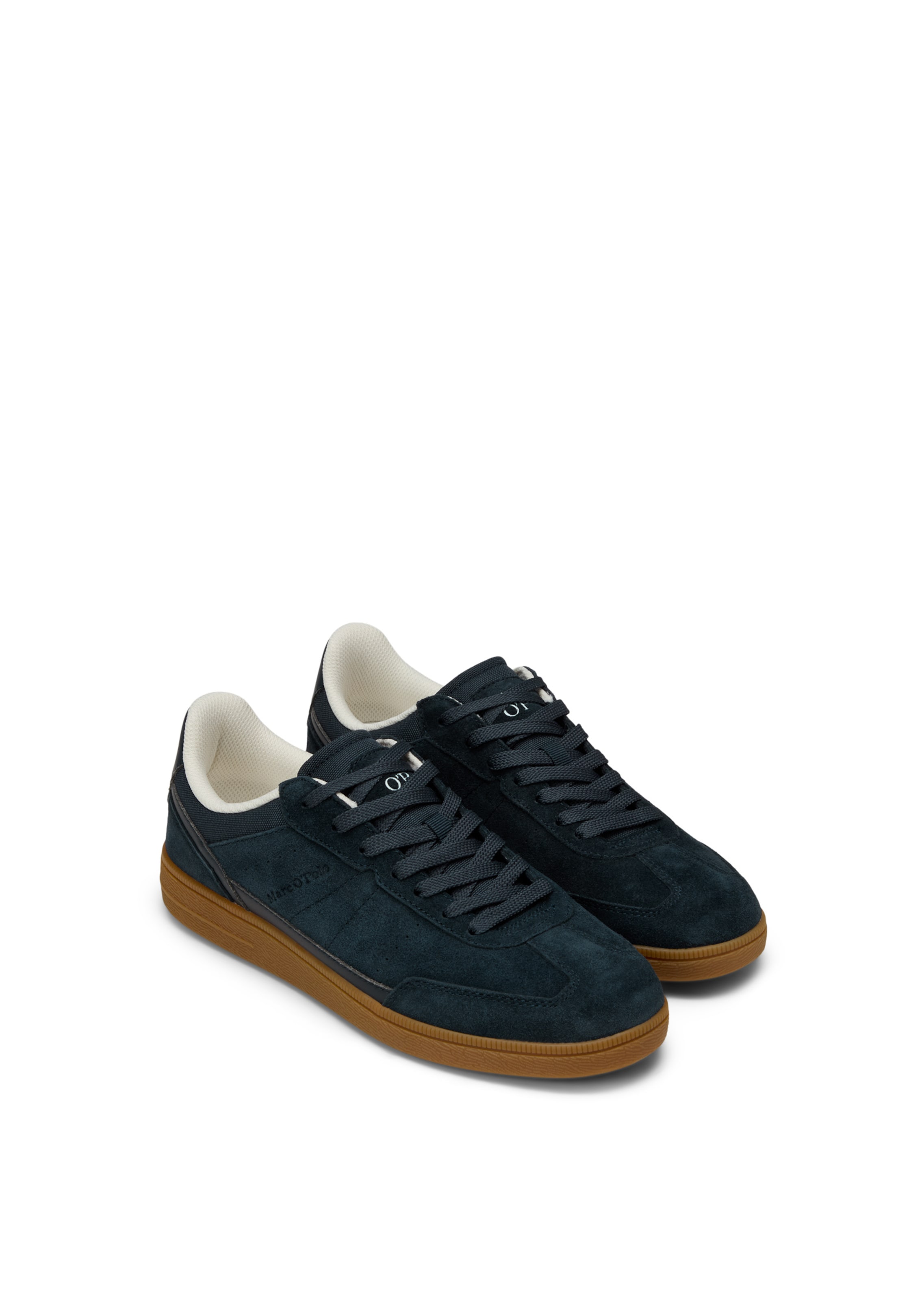 Baskets basses 'Charlie' Marc O'Polo en bleu